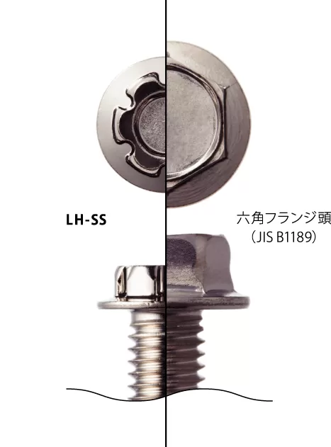 LH-SS | 六角フランジ頭（JIS B1189）